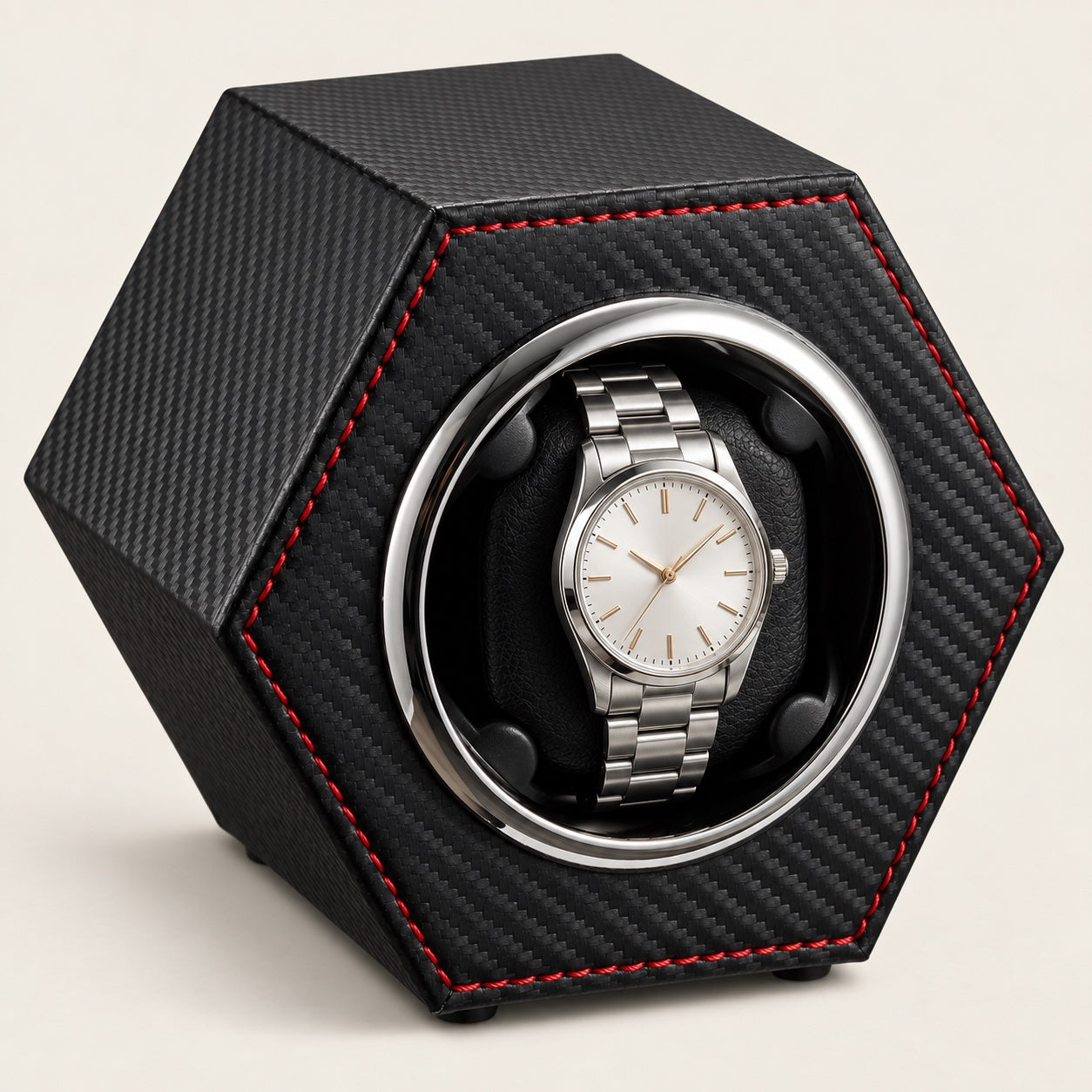 Facet One Watch Winder — Hourstead product view
