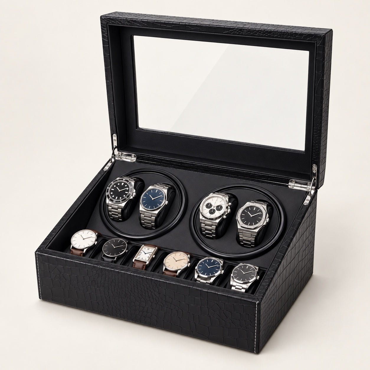 Chamber Noir Watch Winder — Hourstead product view