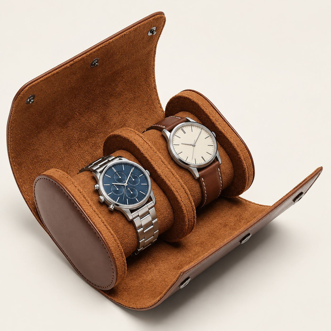 Wayfarer Duo Watch Case — Hourstead product view
